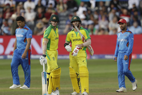 Australia last played the Afghanistan men’s team at the 2019 World Cup in England