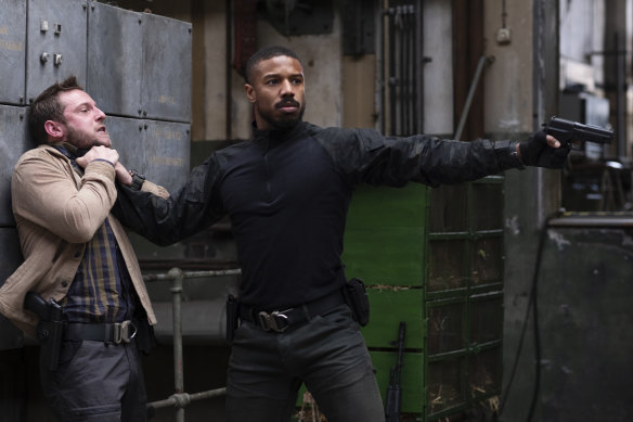 Michael B. Jordan in the latest iteration of Tom Clancy, Without Remorse.