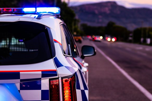 An 18-year-old man died in a single-vehicle crash west of Gladstone.