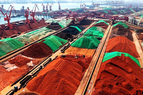 WA's huge iron ore exports are a key issue in the GST apportionment.