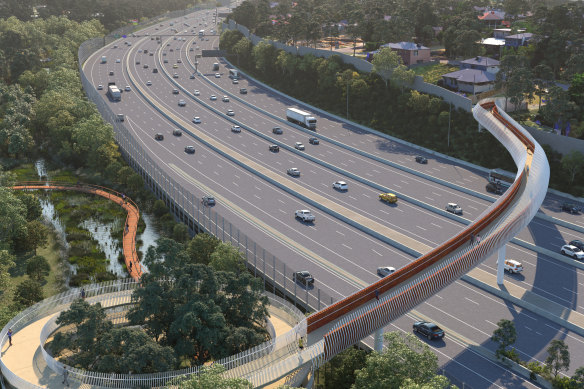 Upgrades are planned for the Eastern Freeway, as part of the new North East Link project. 