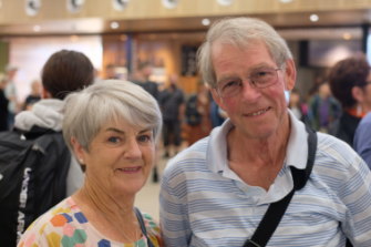 Helen and Wally. Were she prime minister, Helen says, the first thing she would do is keep her promises.