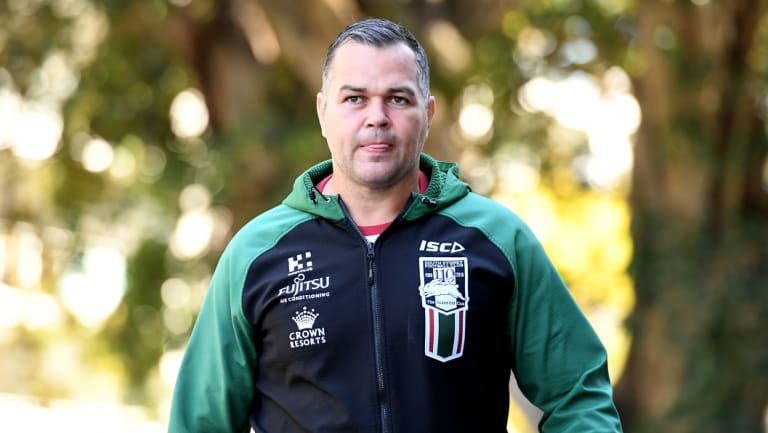 Inside knowledge: South Sydney coach Anthony Seibold knows Cooper Cronk';s game from his time as an assistant coach at Melbourne.