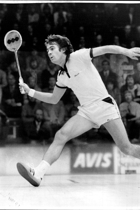 Hunt in action in the ’80s.