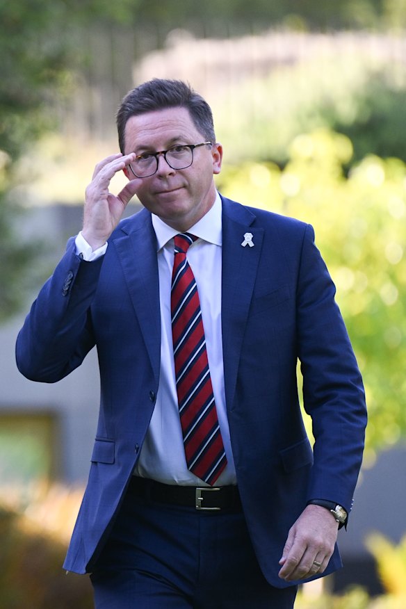 Police Minister Anthony Carbines.