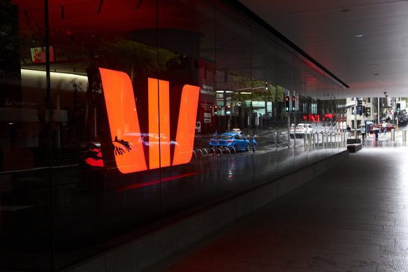 Westpac are one of the major banks for whom ATM usage has fallen.