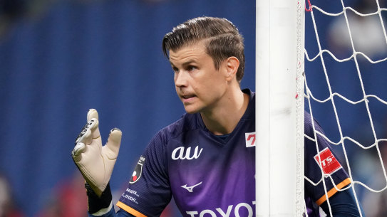 Mitch Langerak has been breaking record after record in Japan, but isn’t available for Socceroos selection.