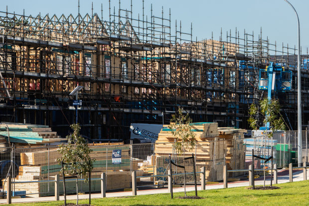 The building industry is facing challenges with land, labour and materials.