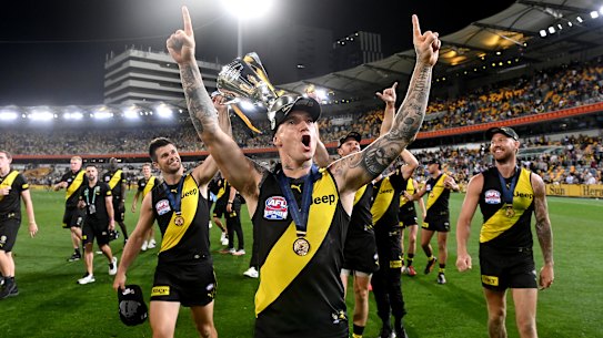 Richmond were premiers in a very strange year for football.