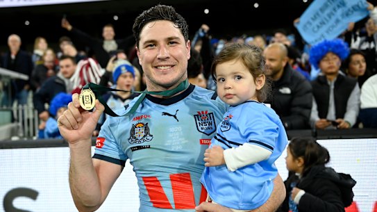 Mitchell Moses man of the match State of origin