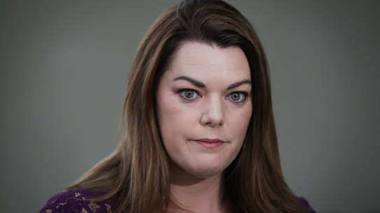 Greens senator Sarah Hanson-Young.