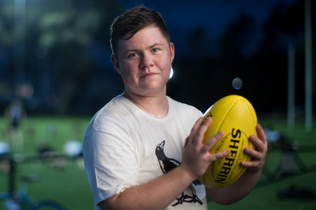 Transgender student Alex Dalton socially transitioned halfway through Year 8.