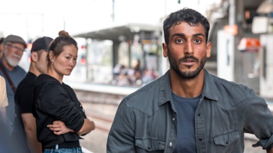 Akshay Khanna as Senior Constable Ahmed in Critical Incident: parallel worlds.