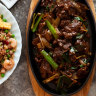 RecipeTin Eats’ sizzling Mongolian beef.