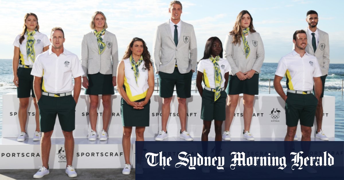 Tokyo Olympics 2021 Australian Olympic Opening Ceremony Uniforms Revealed