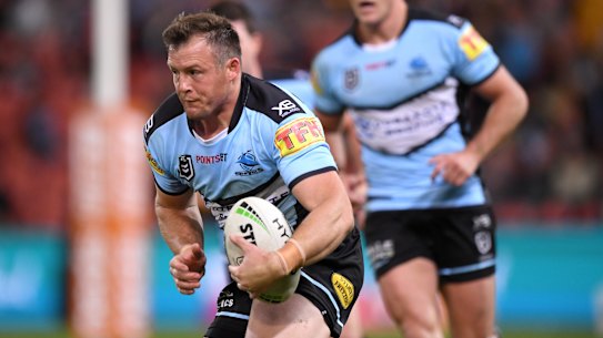 Back in blue: Josh Morris will play his first Origin since 2016.