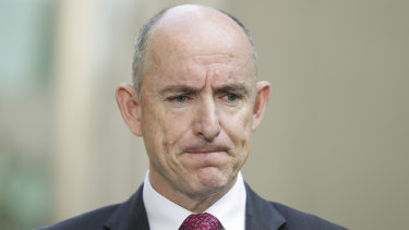 Services Australia awarded a $3.59 million contract to a friend of Stuart Robert, when he was the minister responsible.