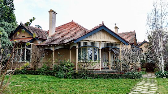The Federation Queen Anne villa was built around 1916.