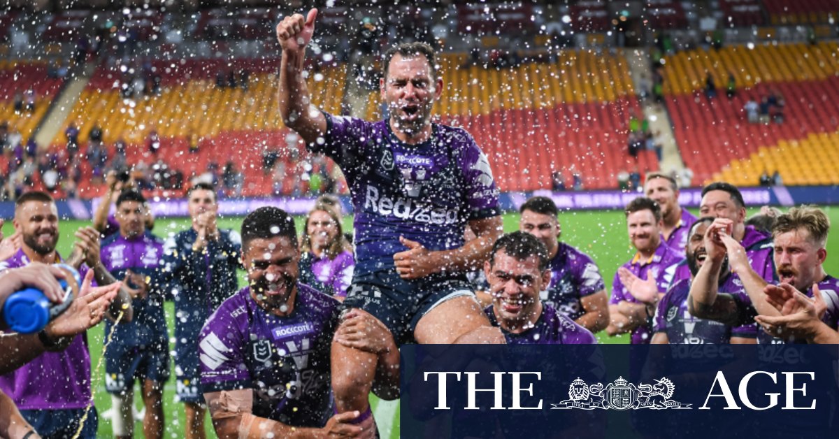 NRL grand final 2020: Melbourne Storm players and families ...