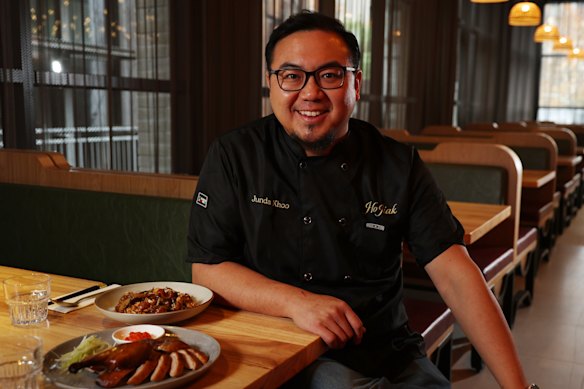 Chef Junda Khoo.