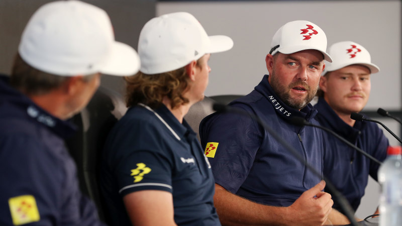 It costs 225 to buy a LIV Golf jumper in Australia. Can Greg