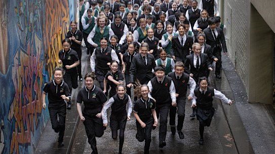 The National Children’s Chorus and Australian Children’s Choir met online about 4 years ago. Now, they’re performing together for the first time.