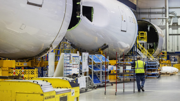 Boeing said its focus is on fixing its manufacturing issues, not the financial results.