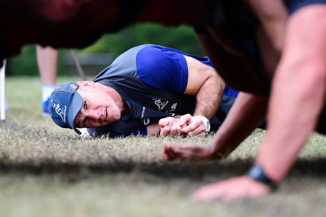 Former Wallaby and current Junior Wallabies coach Nathan Grey.