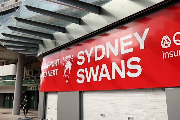 A general view outside the S.C.G. after Sydney Swans CEO Matthew Pavlich spoke to the media at Swans HQ on August 17, 2026 in Sydney, Australia.