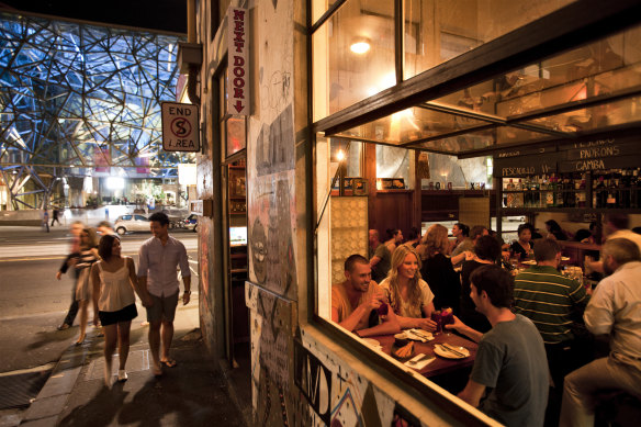 MoVida’s spin-off bar, MoVida Next Door, does what it says on the (anchovy) tin.