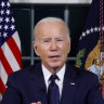 Biden says Hamas and Putin aim to annihilate democratic neighbours