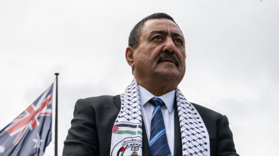 Canterbury Bankstown councillor Karl Saleh won support from the council in south-western Sydney to fly the Palestinian flag at Paul Keating Park in Bankstown and a council building.