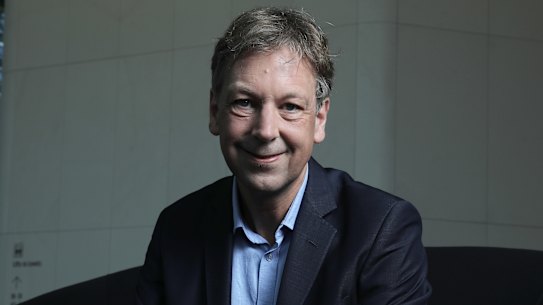 New Rio Tinto CEO Jakob Stausholm photographed prior to release of 2020 full year results, at Rio Tinto’s Perth office.