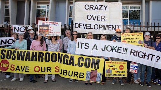 Church at war with itself and locals over residential development