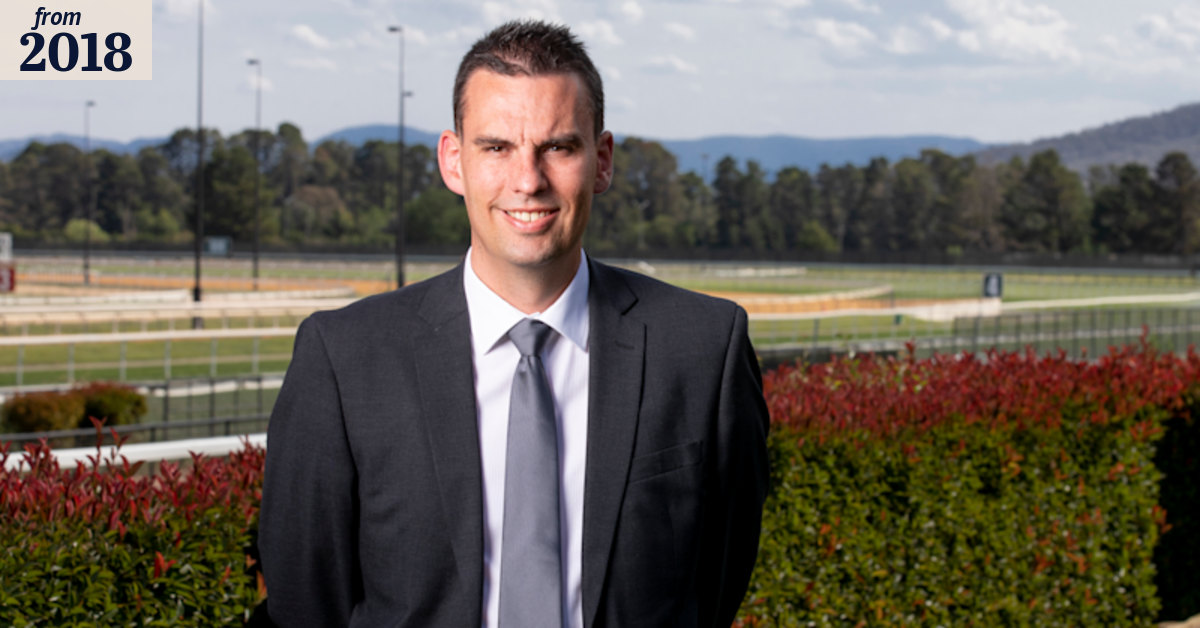 Andrew Clark rises through the ranks to become Canberra racing boss