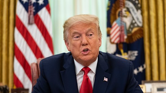 The economy is a key component of Trump's re-election campaign.