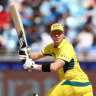 Steve Smith scored a fighting half-century in his final ODI innings.