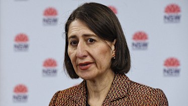 NSW Premier Gladys Berejiklian.