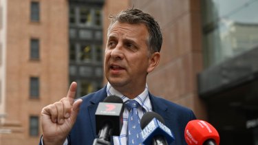 Transport Minister Andrew Constance says anonymous sources making claims of a data breach need to "put up or shut up".