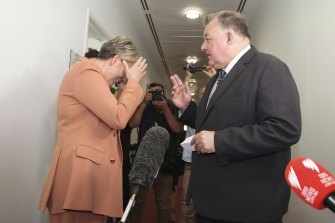 Tanya Plibersek and Craig Kelly.