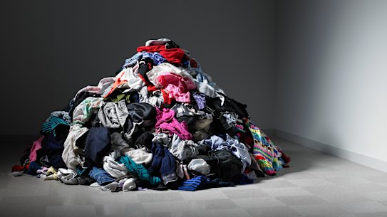 QUT researchers are developing a way to turn old clothes into a new type of battery.