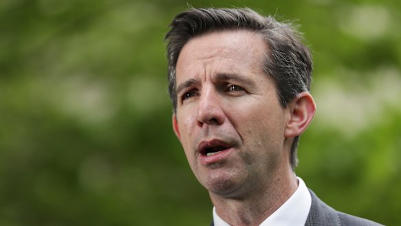 Trade Minister Simon Birmingham.