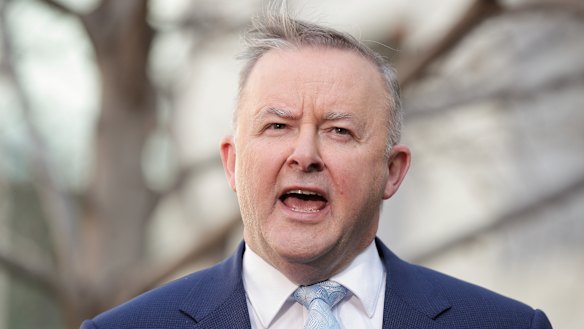 Opposition Leader Anthony Albanese.