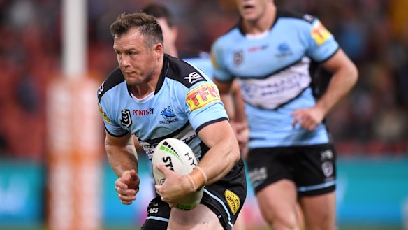 Back in blue: Josh Morris will play his first Origin since 2016.