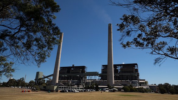 The Liddell power station in the Hunter Valley.