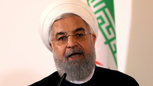 Iranian President Hassan Rouhani.