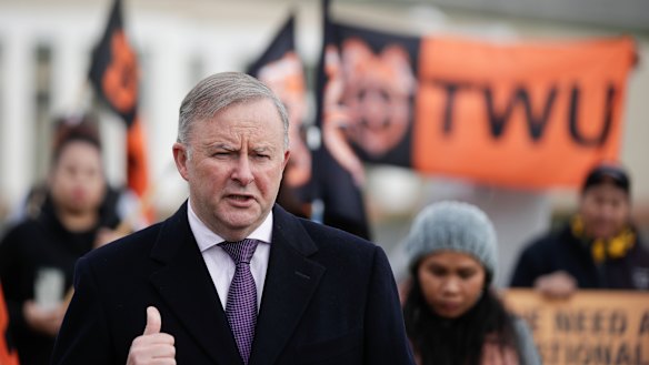 Labor leader Anthony Albanese.