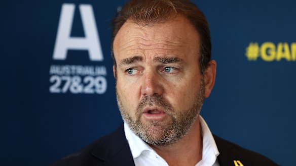 Rugby Australia chief executive Andy Marinos.