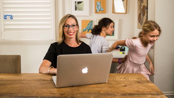 Sharon Lashbrooke often has to stay up until after midnight to contact offshore developers for her work.