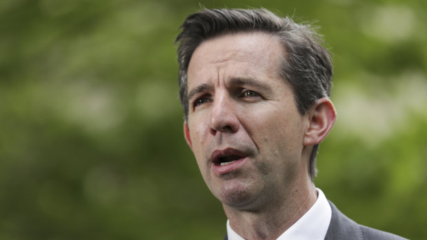 Trade Minister Simon Birmingham.